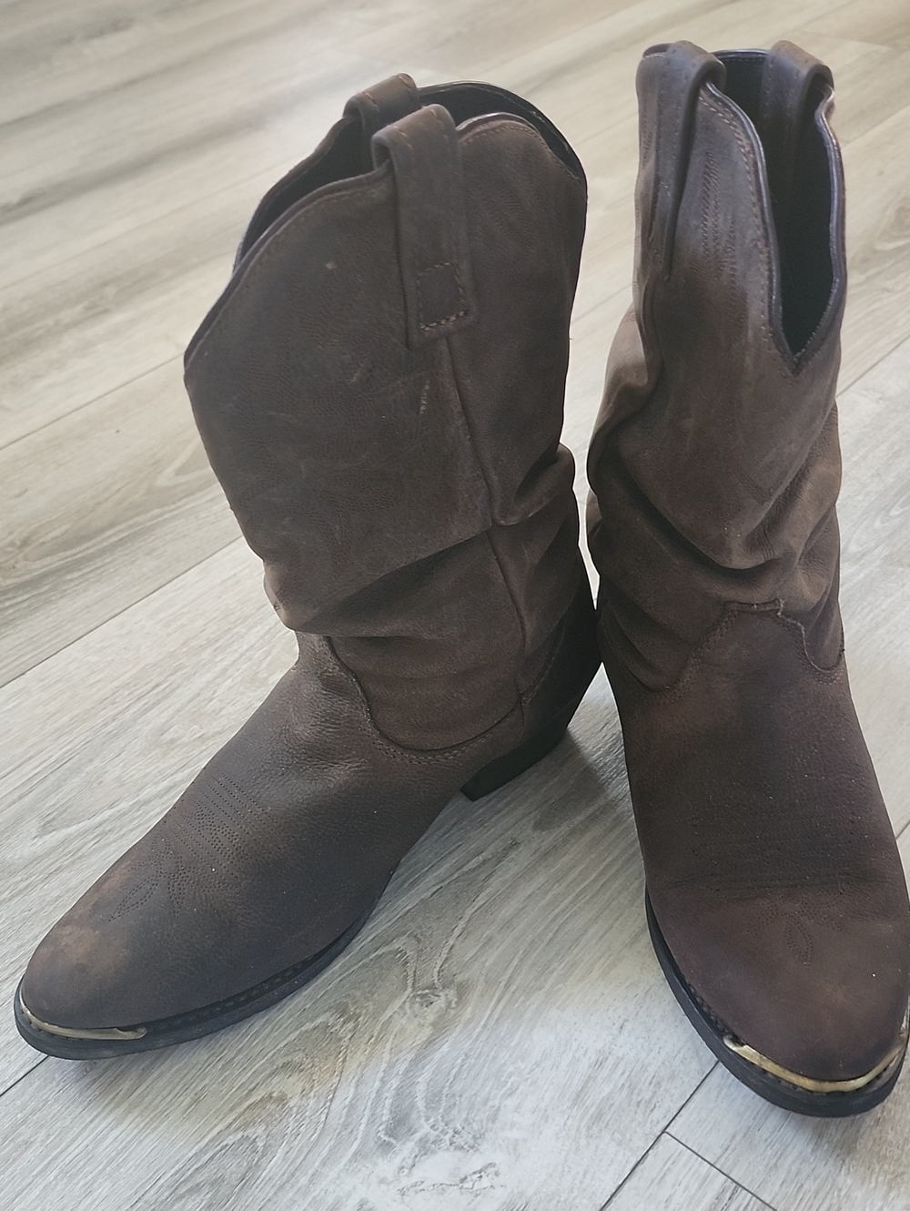 Women's Leather Cowboy Boots